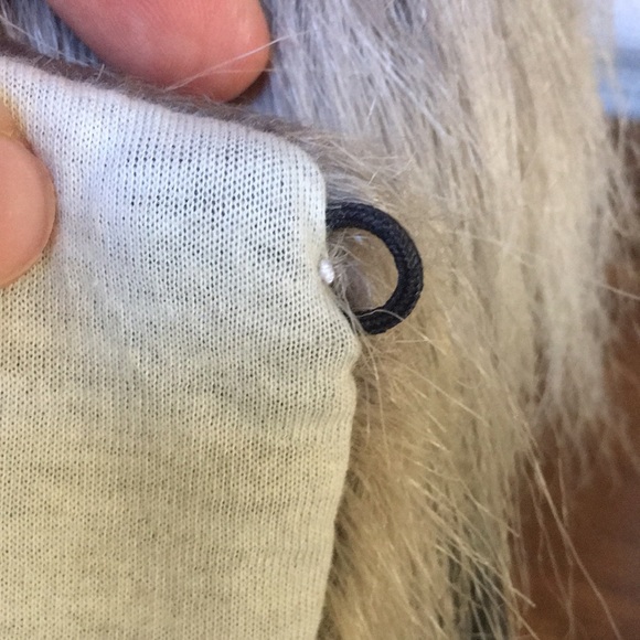 LOGO faux fur vest - Picture 9 of 10